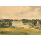 Circle of Peter de Wint (1784-1849) British. "Richmond", Watercolour, Inscribed verso and Numbered