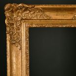 20th Century English School. A Gilt Composition Frame, with swept centres and corners, rebate 27.