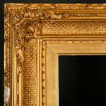 19th Century English School. A Gilt Composition Frame, with swept corners, rebate 20.5" x 13.5" (