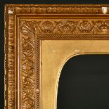 19th Century English School. A Gilt Composition Frame, with three arched slip, rebate (each 8.25"