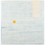 Made 'Romi' Sukadana (1973- ) Indonesian. "White and Yellow Square", Acrylic on Canvas, Signed,