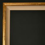 20th Century English School. A Gilt and Painted Composition Frame, rebate 49" x 29.75" (124.3 x 75.