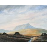 Peter Knuttel (1945- ) Irish. "Muckish, Co. Donegal", Watercolour, Signed and Inscribed, 20.5" x