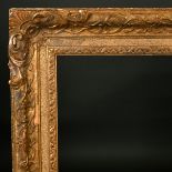 20th Century English School. A Gilt Composition Frame, with swept centres and corners, rebate 45"