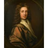 Circle of John Closterman (1660-1711) German. Portrait of Heneage Knatchbull (b.1670), Oil on