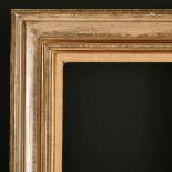20th Century English School. A Painted Composition Frame, with a fabric slip, rebate 30" x 20" (76.2