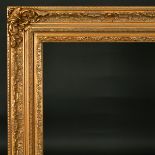 20th Century English School. A Gilt Composition Frame, with swept centres and corners, rebate 48"