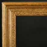 20th Century English School. A Gilt Composition Frame, rebate 50" x 25" (127 x 63.5cm)