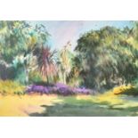 Howard Morgan (1949-2020) British. A Garden Scene, Watercolour, Signed and Indistinctly Inscribed,