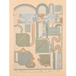 Eduardo Paolozzi (1924-2005) Italian. "Tag + Nacht", Lithograph, Signed, Dated 1974 and Numbered