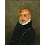 Early 19th Century English School. Portrait of a Boy, believed to be an Etonian, Oil on Panel,