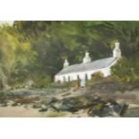 Howard Morgan (1949-2020) British. A Cottage, Watercolour, Signed, 13.5" x 19.75" (34.3 x 50cm)