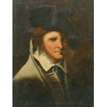 Early 19th Century Swiss School. Bust Portrait of an Officer, Oil on Canvas laid down, 12" x 9" (