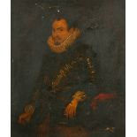 After Anthony van Dyck (1599-1641) Flemish. Portrait of Emmanuel Philibert of Savoy, Prince of