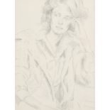 Cecil Beaton (1904-1980) British. Portrait of Anne Norwich, Viscountess Norwich, Pencil, Signed, and