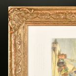 20th Century English School. A Gilt Composition Frame, with swept centres and corners, rebate 28.75"