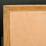 19th Century English School. A Gilded Wooden Frame, with inset glass, rebate 24.25" x 20.5" (61.5