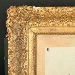19th Century English School. A Gilt Composition Frame, with inset glass, rebate 16.25" x 12.25" (