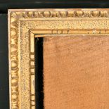 18th Century English School. A Carved Giltwood Kent style horizontal frame with a lowered edge,