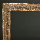 18th Century English School. A Carved Giltwood Kent style Frame, rebate 26.5" x 16" (67.3 x 40.6cm)