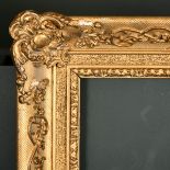 19th Century English School. A Gilt Composition Frame, with swept corners, rebate 16" x 13" (40.6