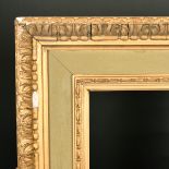 19th Century English School. A Gilt and Painted Watts Frame, rebate 21" x 17" (53.3 x 43.2cm)
