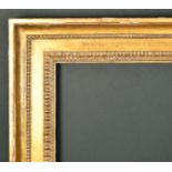 18th Century English School. A Carved Giltwood Neo Classical Moulded Frame, circa 1790, rebate 52.5"