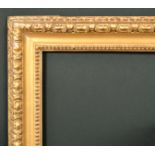 18th Century English School. A Carved Giltwood Cartouche Knull Frame, circa 1770, rebate 30" x