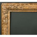 17th Century French School. A Carved Giltwood Louis XIII Frame, with flower corners, circa 1640,
