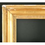 18th Century English School. A Carved Giltwood Morland Hollow Frame, circa 1790, rebate 26" x 21.