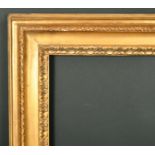 18th Century Italian School. A Carved Giltwood Sight Carlo Frame, circa 1750, rebate 40.5" x 35" (