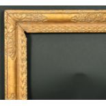 17th Century English School. A Carved Giltwood Lely Panel Frame, circa 1680, rebate 30" x 25" (76.