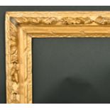 17th Century English School. A Carved Giltwood Oak Leaf Frame, circa 1680, rebate 30" x 25" (76.2