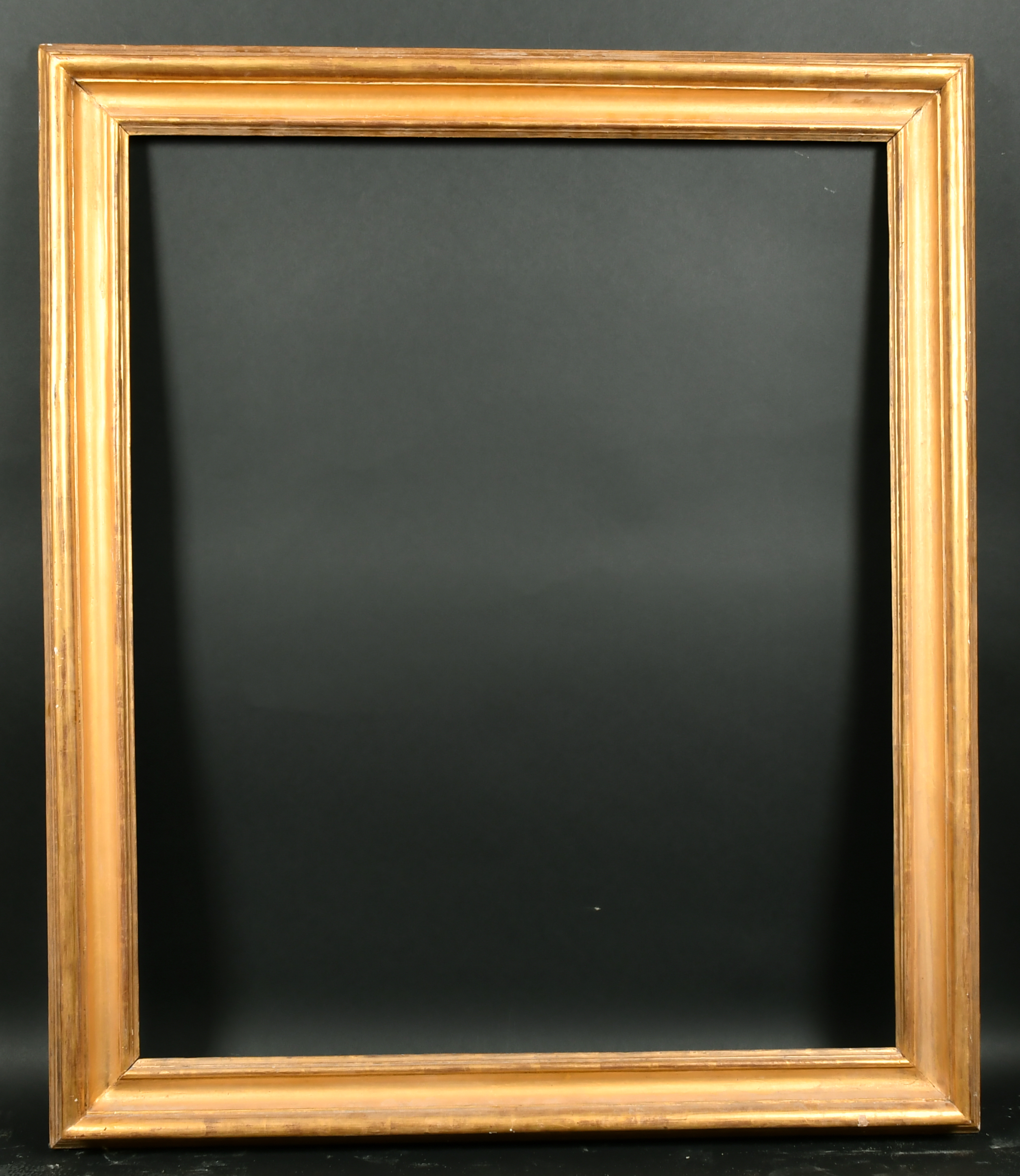 18th Century English School. An Italian Style Gilt Hollow Frame, circa 1760, rebate 41.5" x 34.5" ( - Image 2 of 3