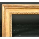 18th Century Italian School. A Carved Giltwood Frame, with a Carlo sight edge, circa 1750, rebate