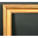 18th Century English School. An Italian Style Gilt Hollow Frame, circa 1760, rebate 41.5" x 34.5" (