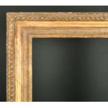 18th Century English School. A Carved Giltwood Chippendale Moulded Frame, circa 1765, rebate 33" x