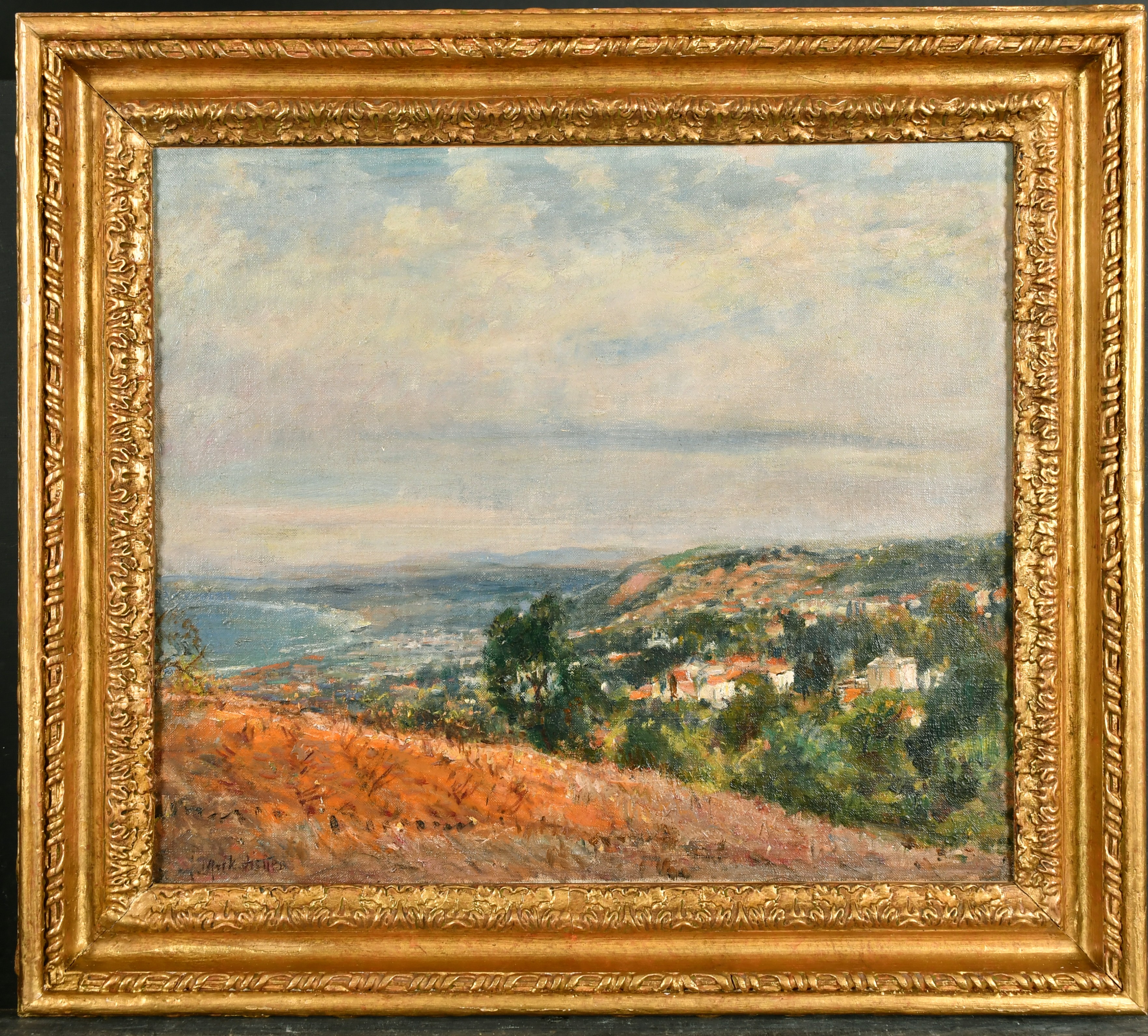 Mark William Fisher (1841-1923) British. A Mediterranean Coastal Scene, Oil on Canvas, Signed, 15. - Image 2 of 4