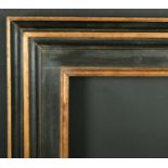 Late 20th Century English School. A Reproduction Black and Gilt Frame, rebate 43.5" x 36.5" (110.4 x