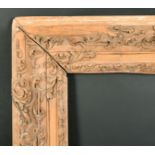 Late 18th Century English School. A Louis Style Carved Giltwood Frame, rebate 36" x 28.5" (91.5 x