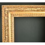 17th Century English School. A Carved Giltwood Frame, with running pattern, circa 1680, rebate 30.5"