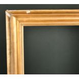 Late 18th Century English School. A Gilt Wood Hollow Frame, rebate 30.5" x 25" (77.5 x 63.5cm)