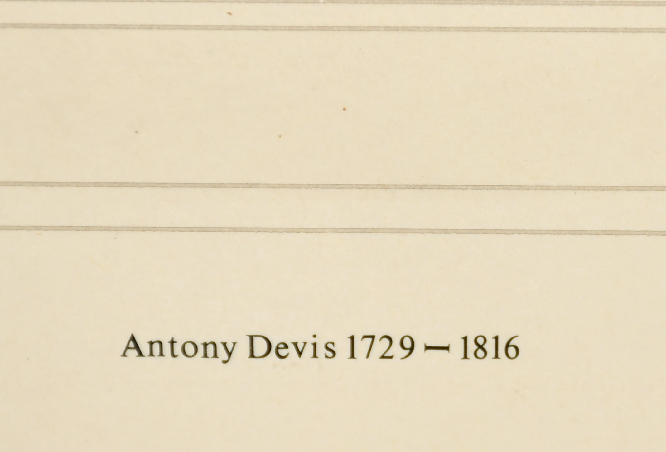 Anthony Thomas Devis (1729-1816) British. "Landscape View", Pencil and Wash, Signed with Initials, - Image 5 of 7