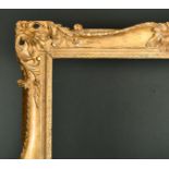 18th Century English School. A Carved Giltwood Frame, with swept centres and corners, circa 1765,