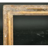 Late 17th Century English School. A Carved Giltwood Lely Panel Frame, circa 1680, rebate 41.5" x