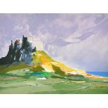 Donald Hamilton Fraser (1929-2009) British. "Lindisfarne 1", Silkscreen Print, Signed and Numbered