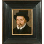 Follower of Francois Clouet (1510-1572) French. Portrait of a Gentleman, circa 1570, Oil on Panel,