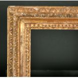 19th Century English School. A Carved Giltwood Frame, rebate 22.5" x 18" (57.1 x 45.7cm)