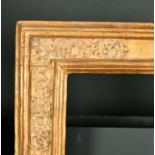 18th Century Italian School. A Gilt Composition Frame, rebate 20" x 14" (50.8 x 35.5cm)