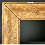19th Century French School. A Gilt Composition Empire Frame, rebate 21.5" x 15" (54.6 x 38.1cm)